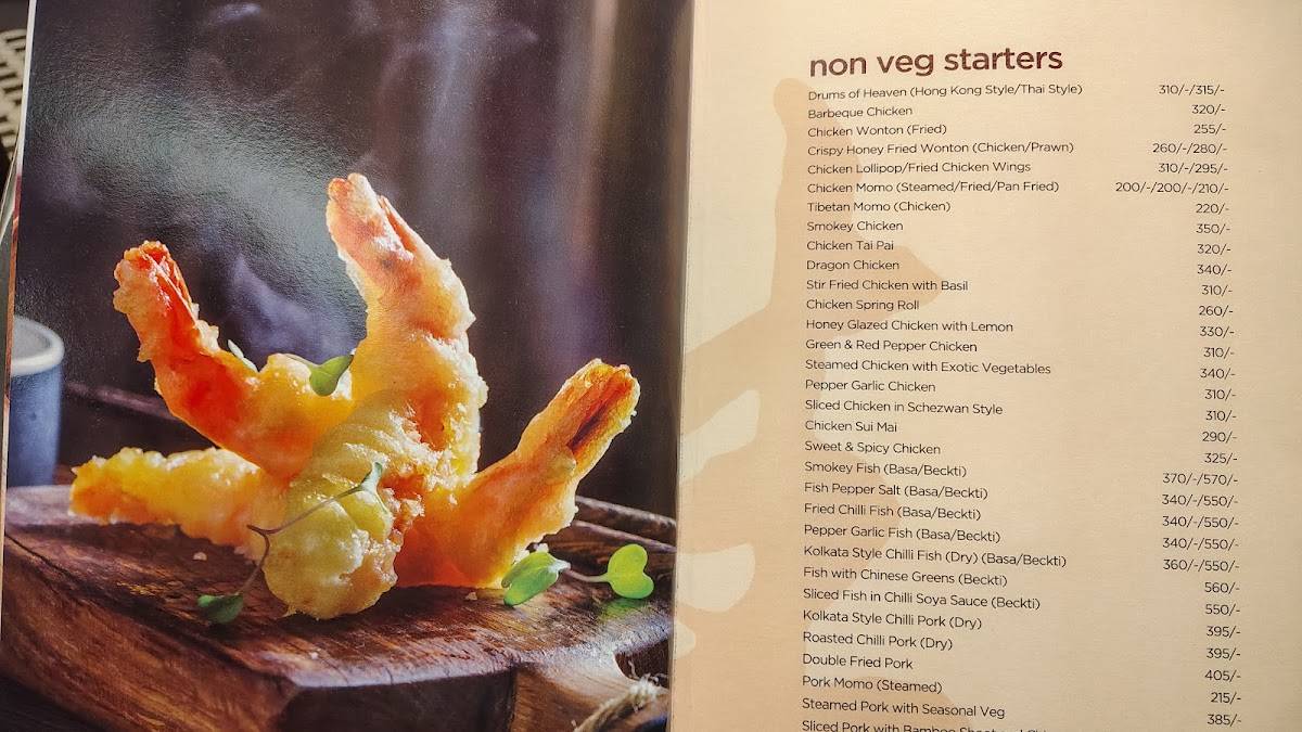 Chowman (Koramangala) menu