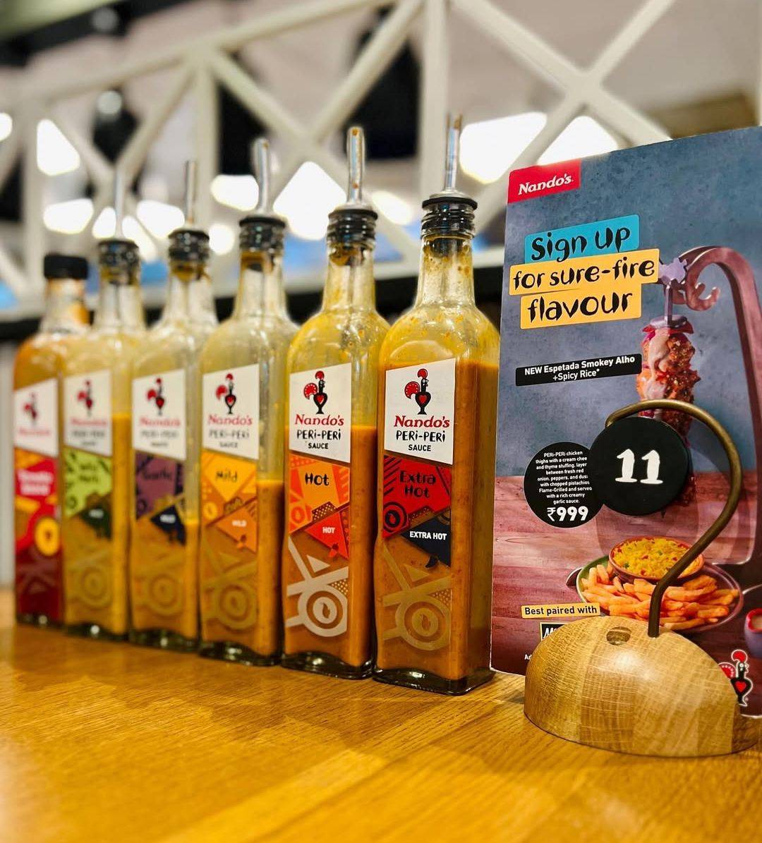 Nando's menu