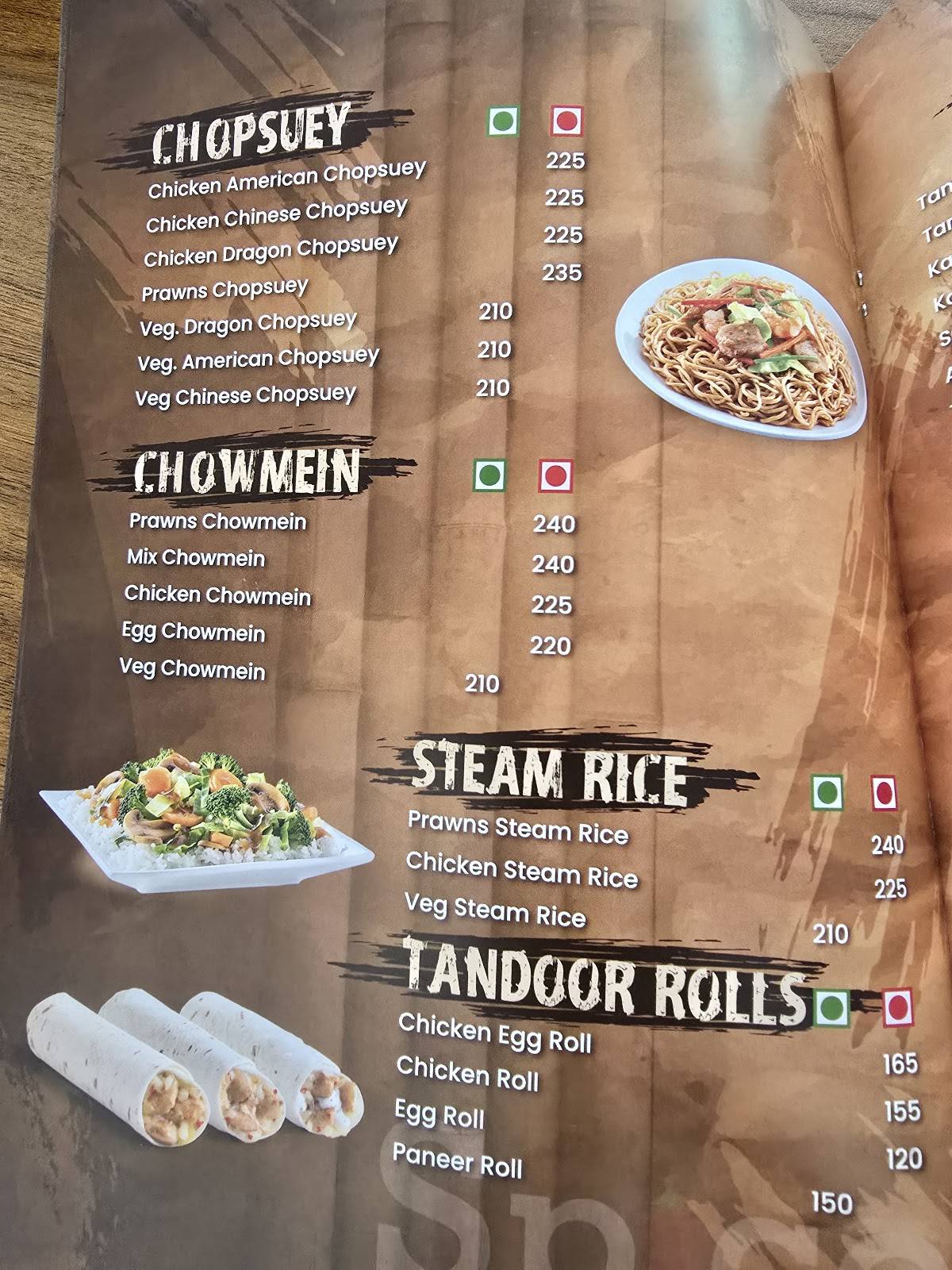 Spice Up (2nd Phase) Jp Nagar menu