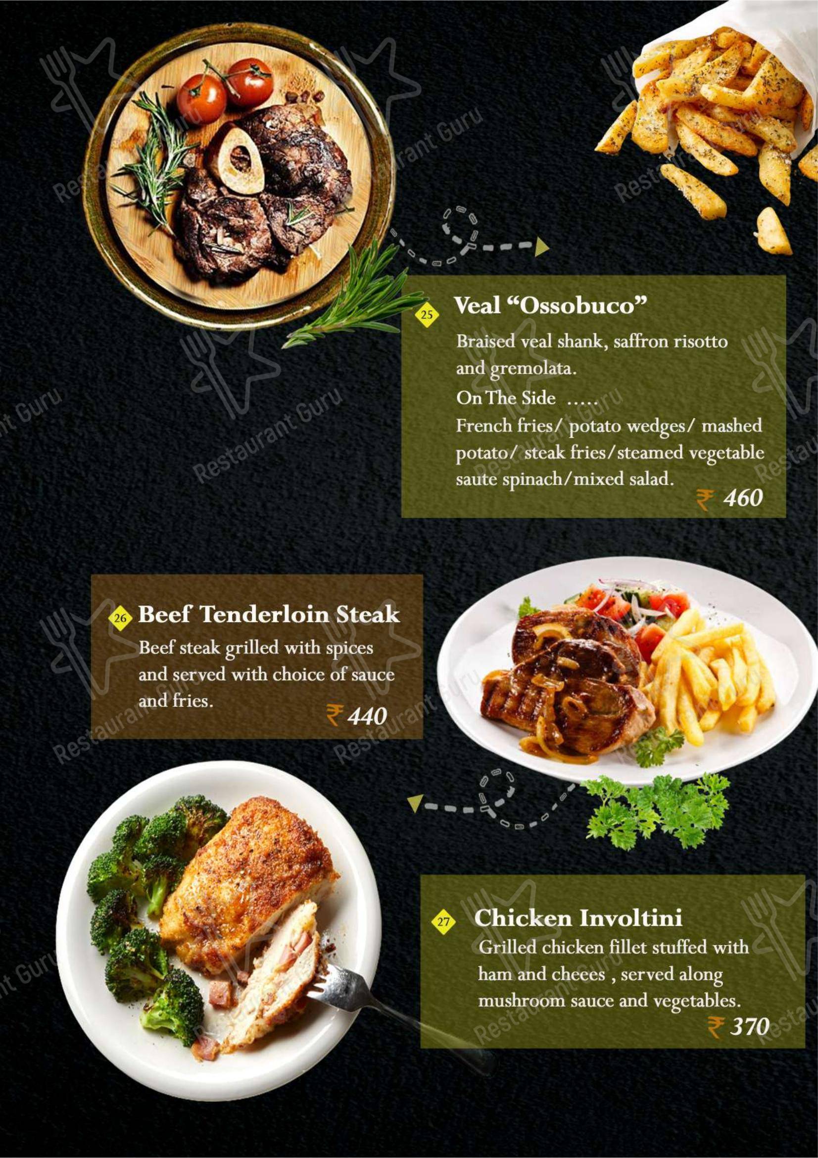 Ночное меню for Besto Bakes Cakes Cafe in Kozhikode