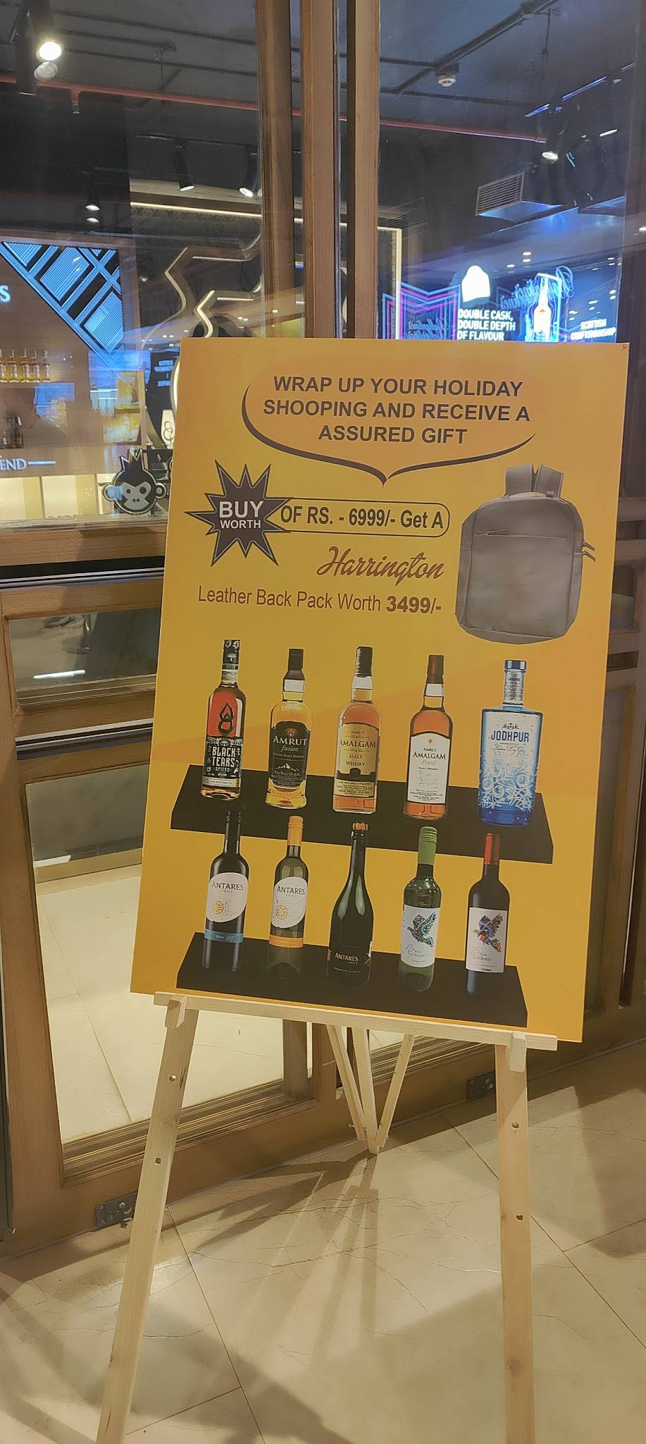 Connect Night Club & Skylounge menu