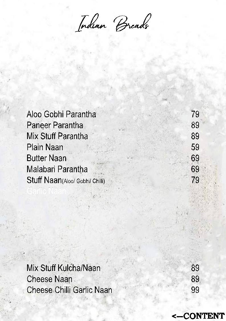 Big bites multicuisine restaurant menu