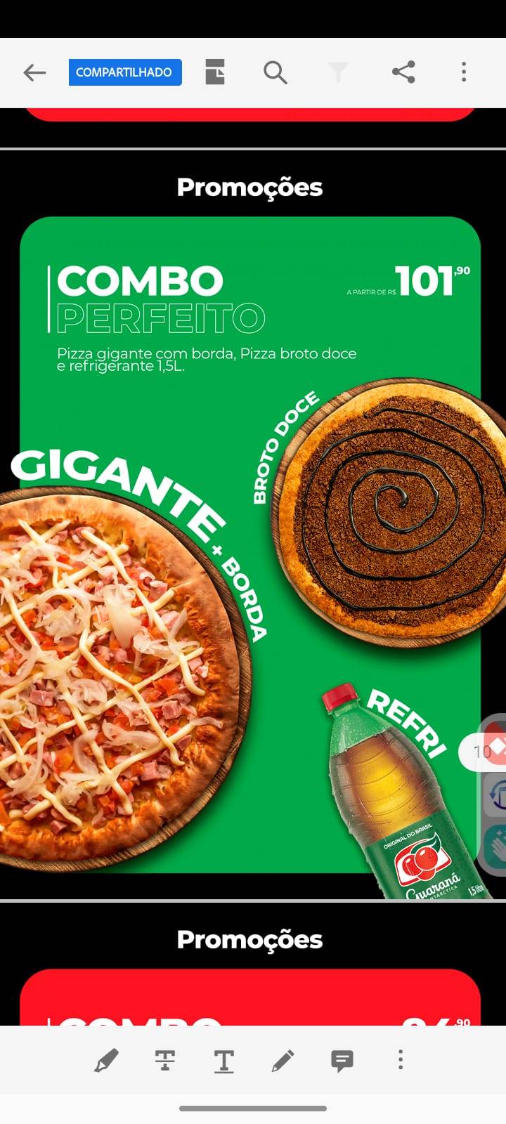 Di Roma Pizza cardápio