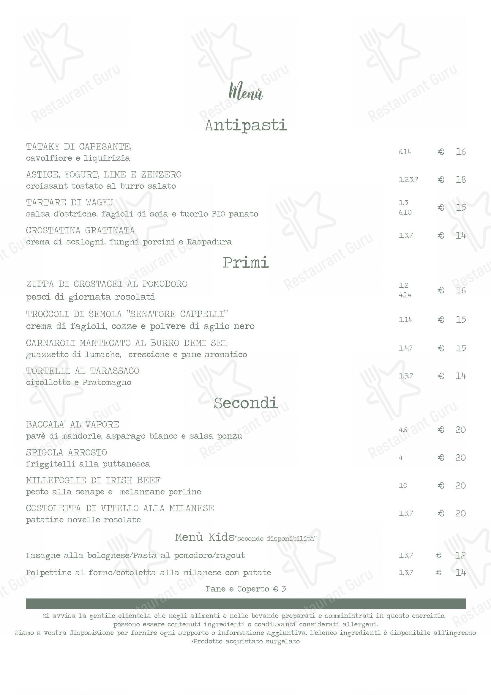 Bistro’ Verde Magenta in Magenta - Menu bar
