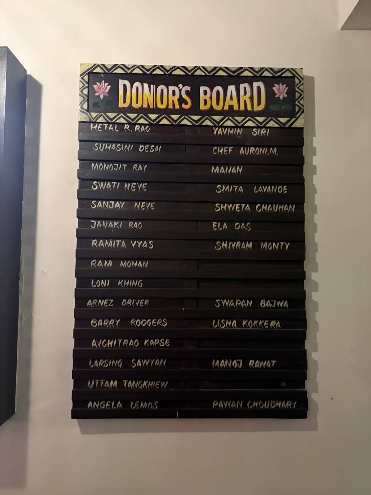 Bombay Daak menu