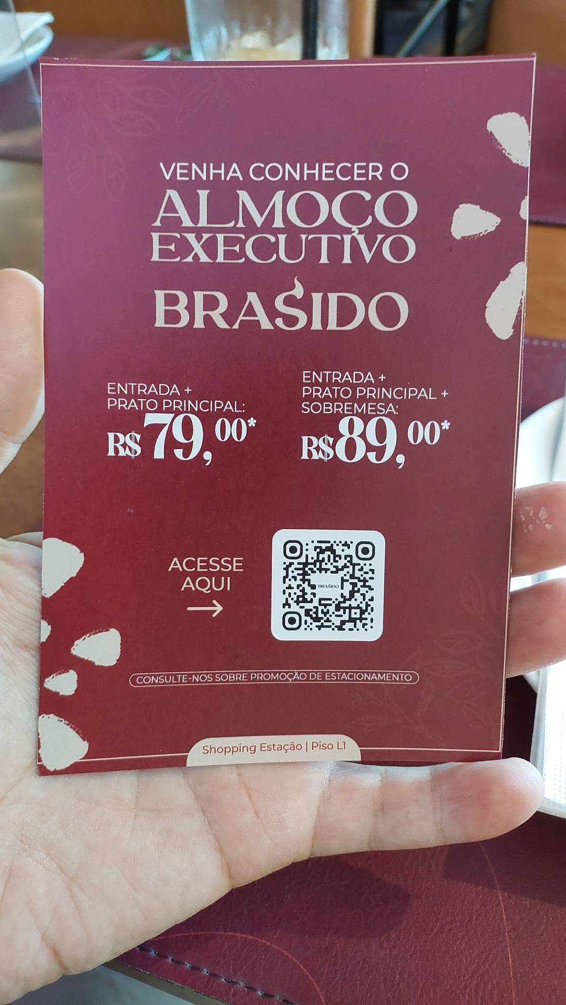 Brasido Restaurante cardápio