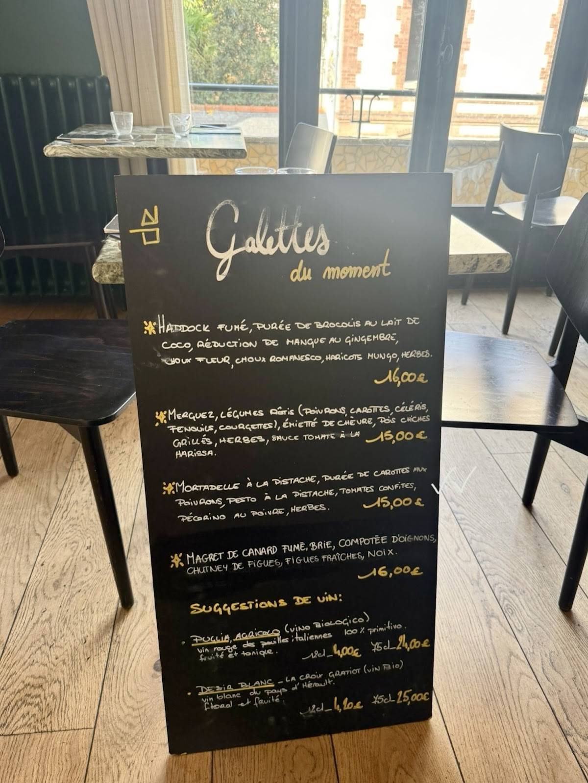 Menu de Bretone