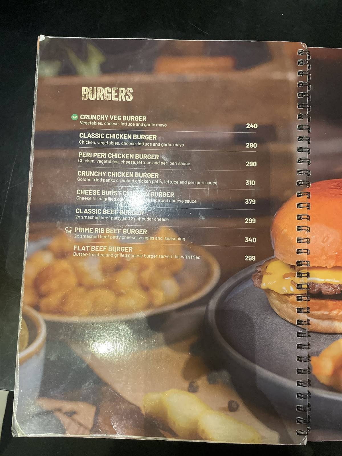 Bun Club menu