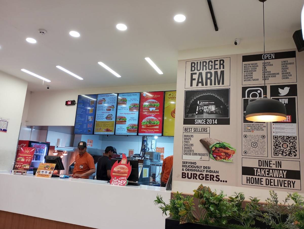 Burger Farm menu