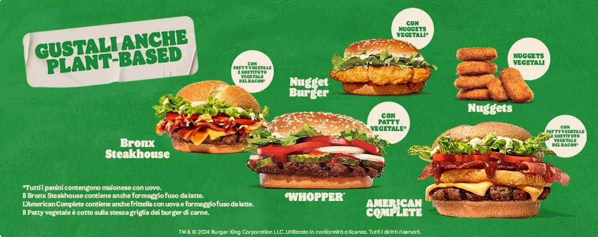 Menu de Burger King