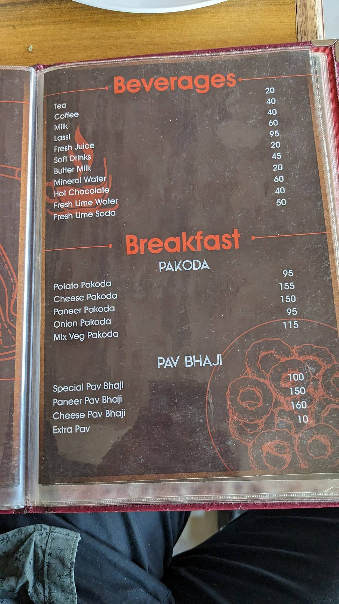 Cafe' 24 Veg Restaurant menu