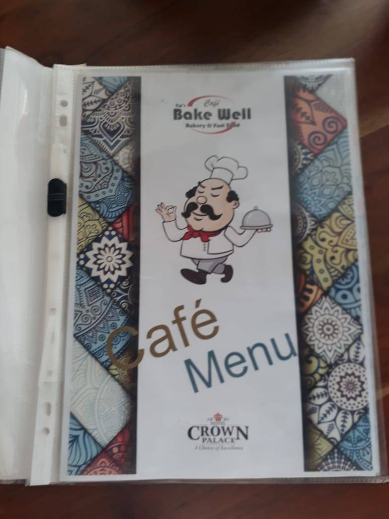 Cafe Bakewell menu
