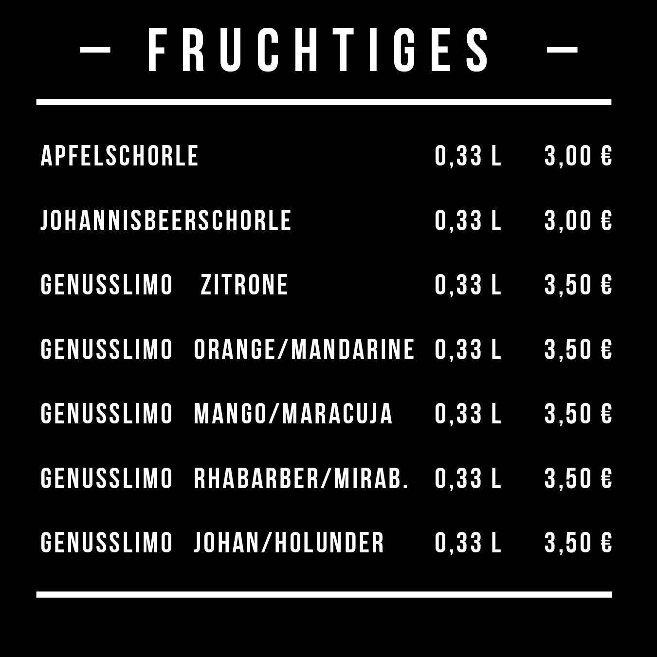 Speisekarte von Biergarten am Botanischen Garten cafe, Ulm