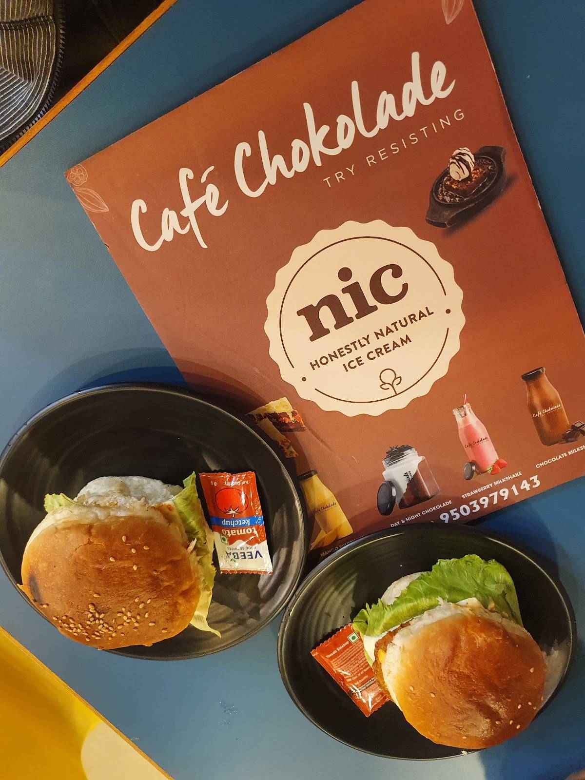 Cafe Chokolade menu
