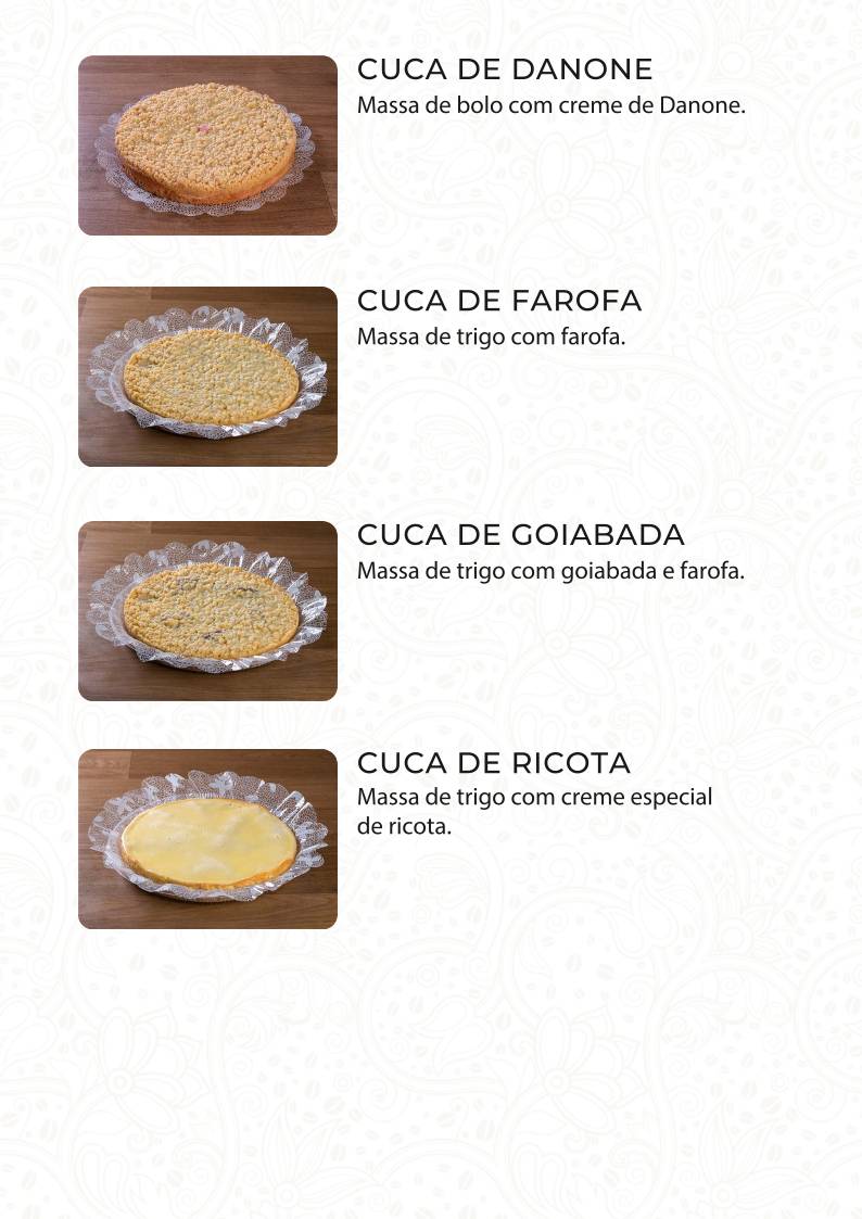 DaMay Café e Confeitaria cardápio