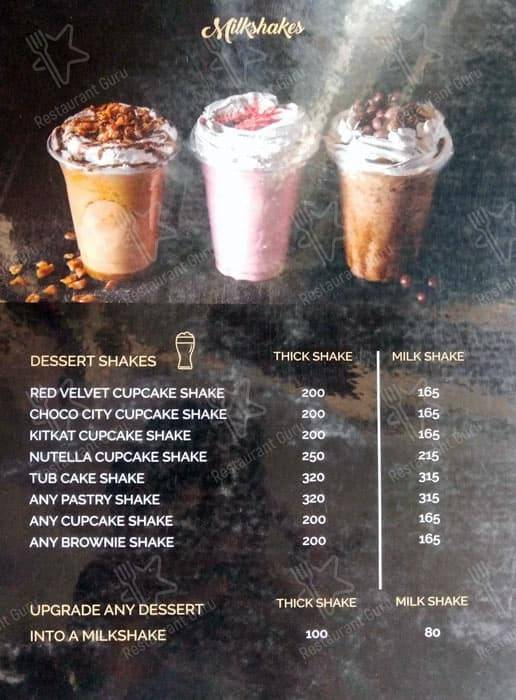 Elementaria Bakery Cafe menu