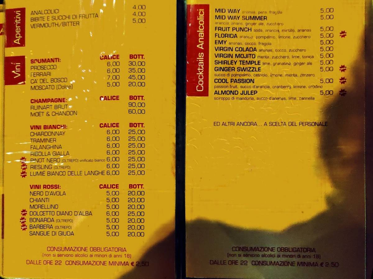 Menu di Mid Way Cafè 900 