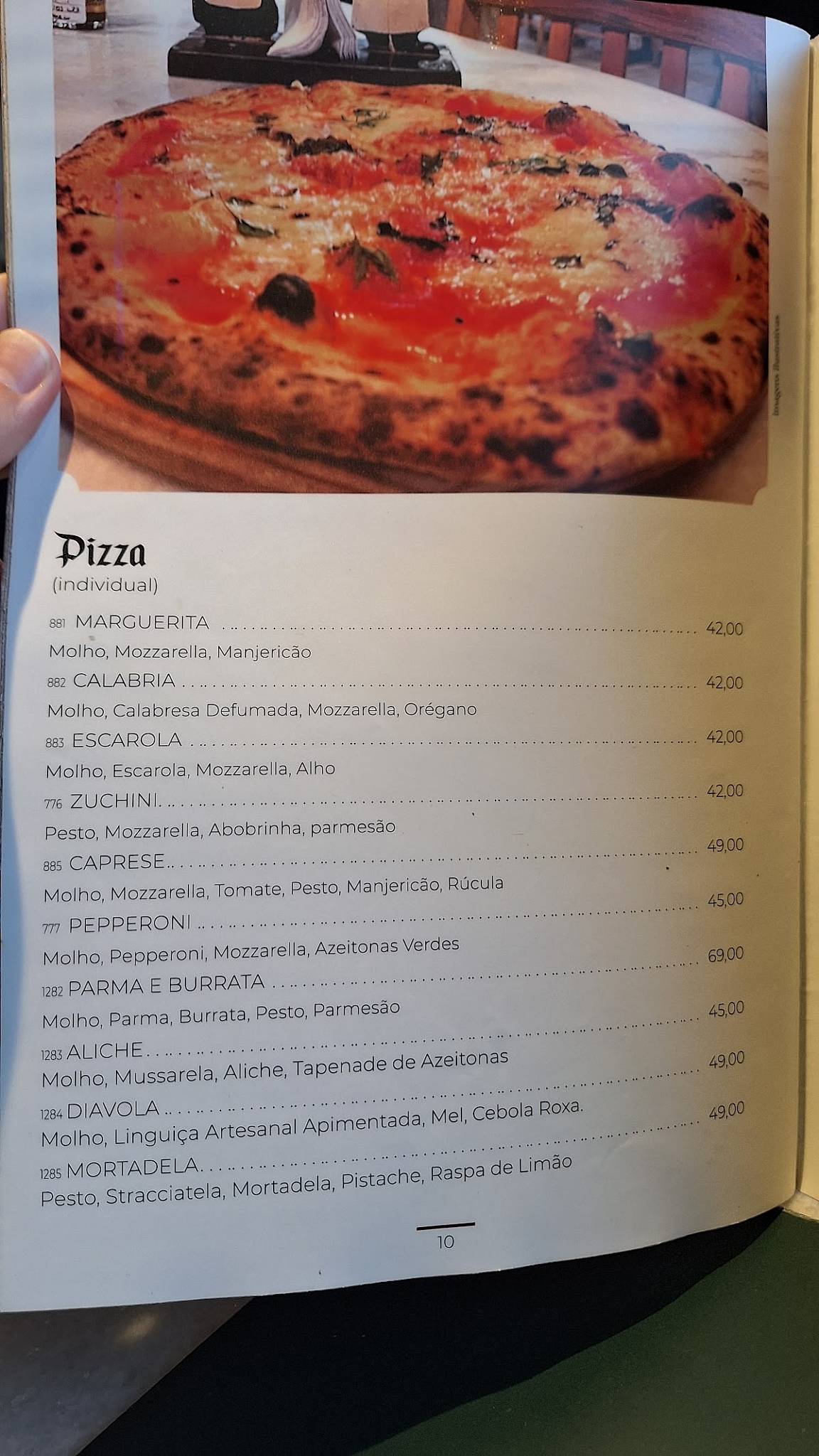 Padaria Carillo cardápio