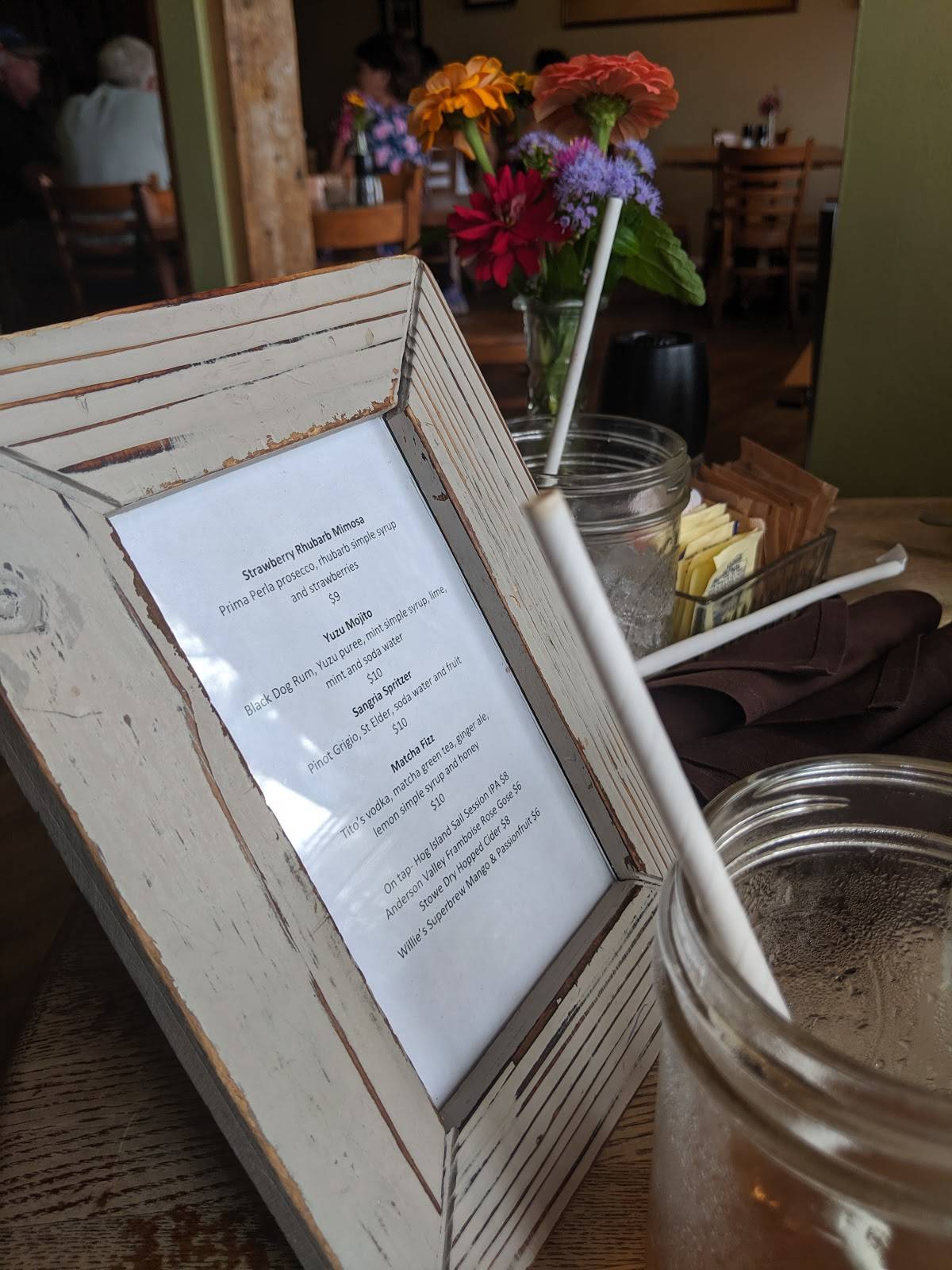 Menu at Pickle Jar Kitchen cafe, Falmouth