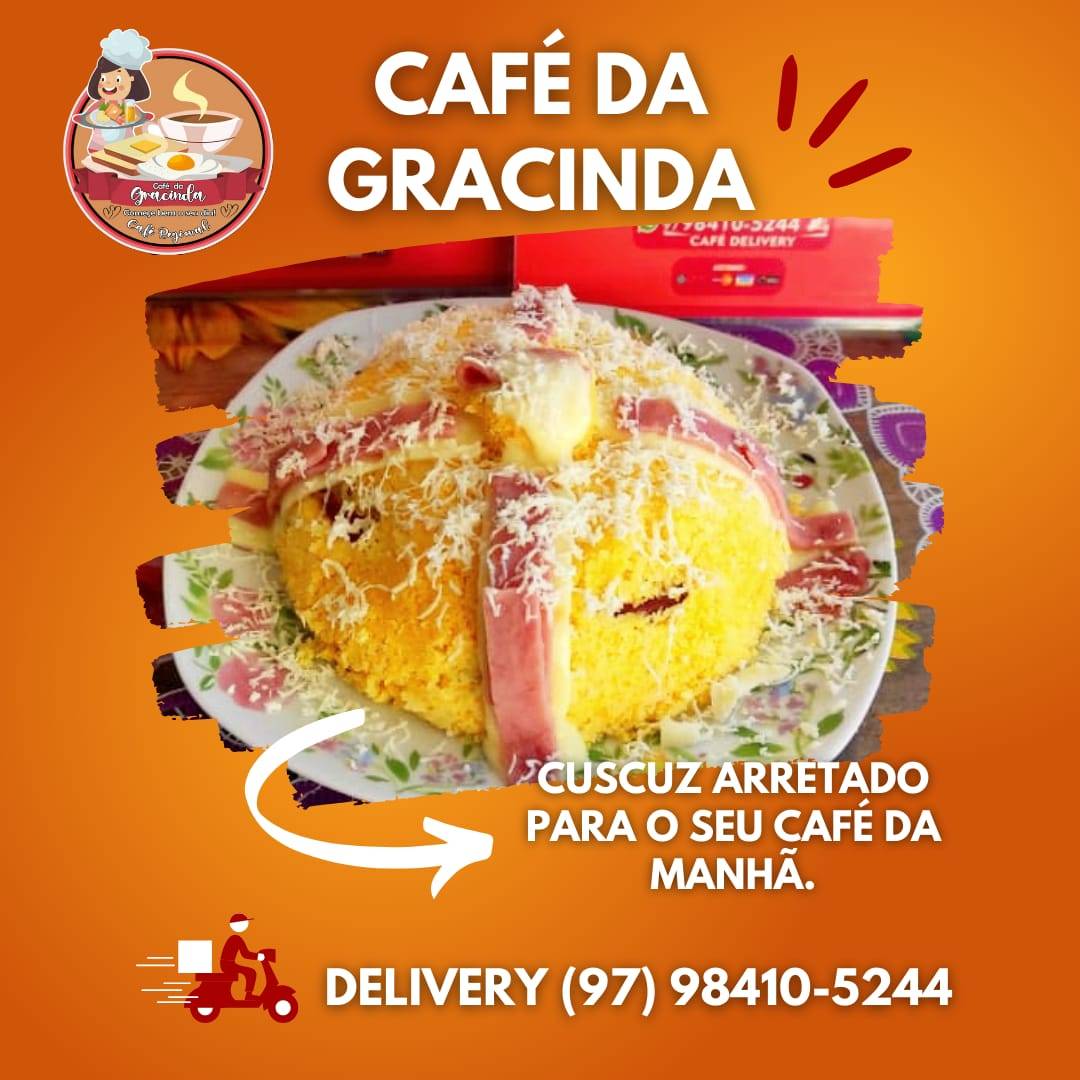 Café da Gracinda cardápio