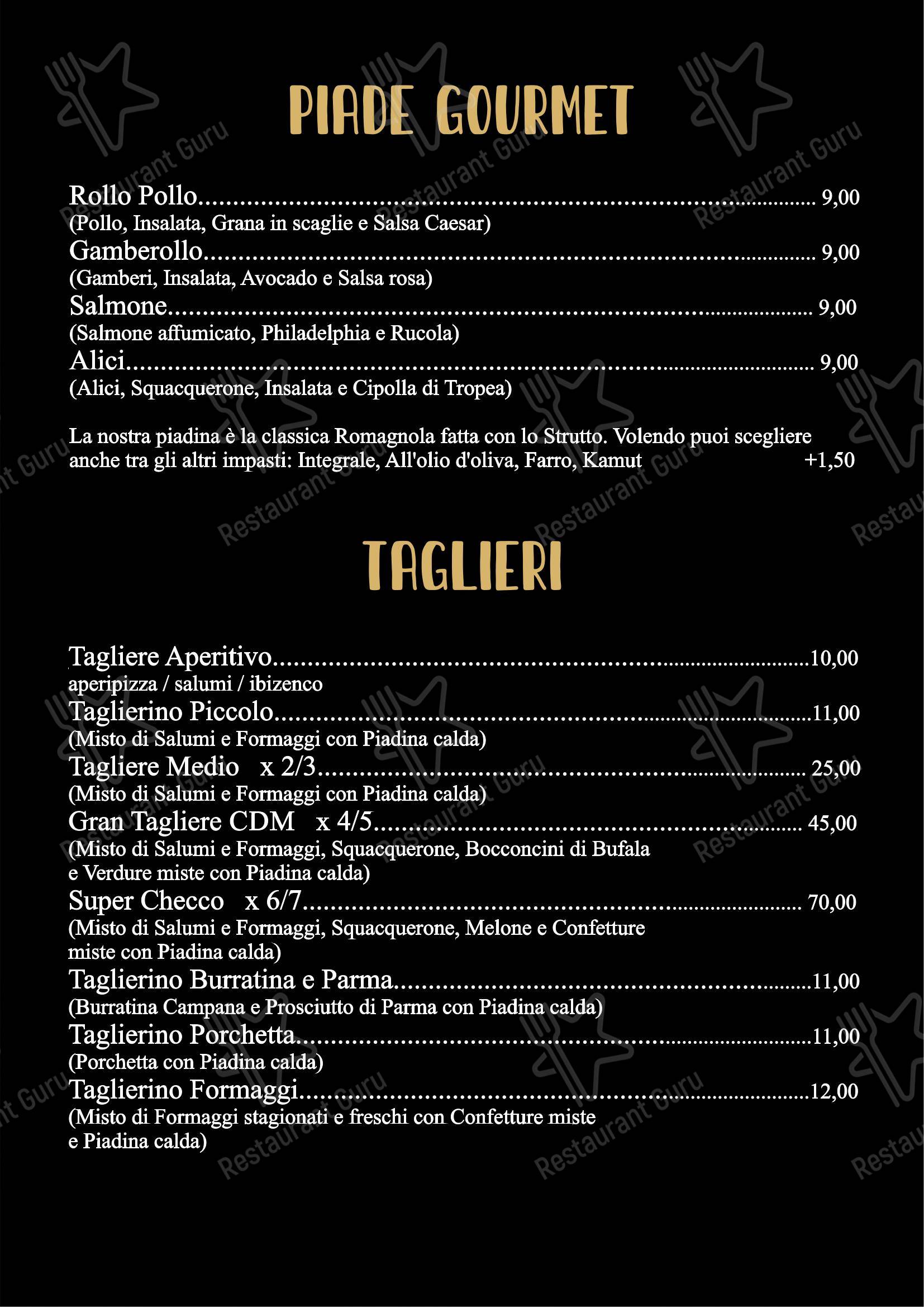 Menu di Café Del Market 43 - Menu