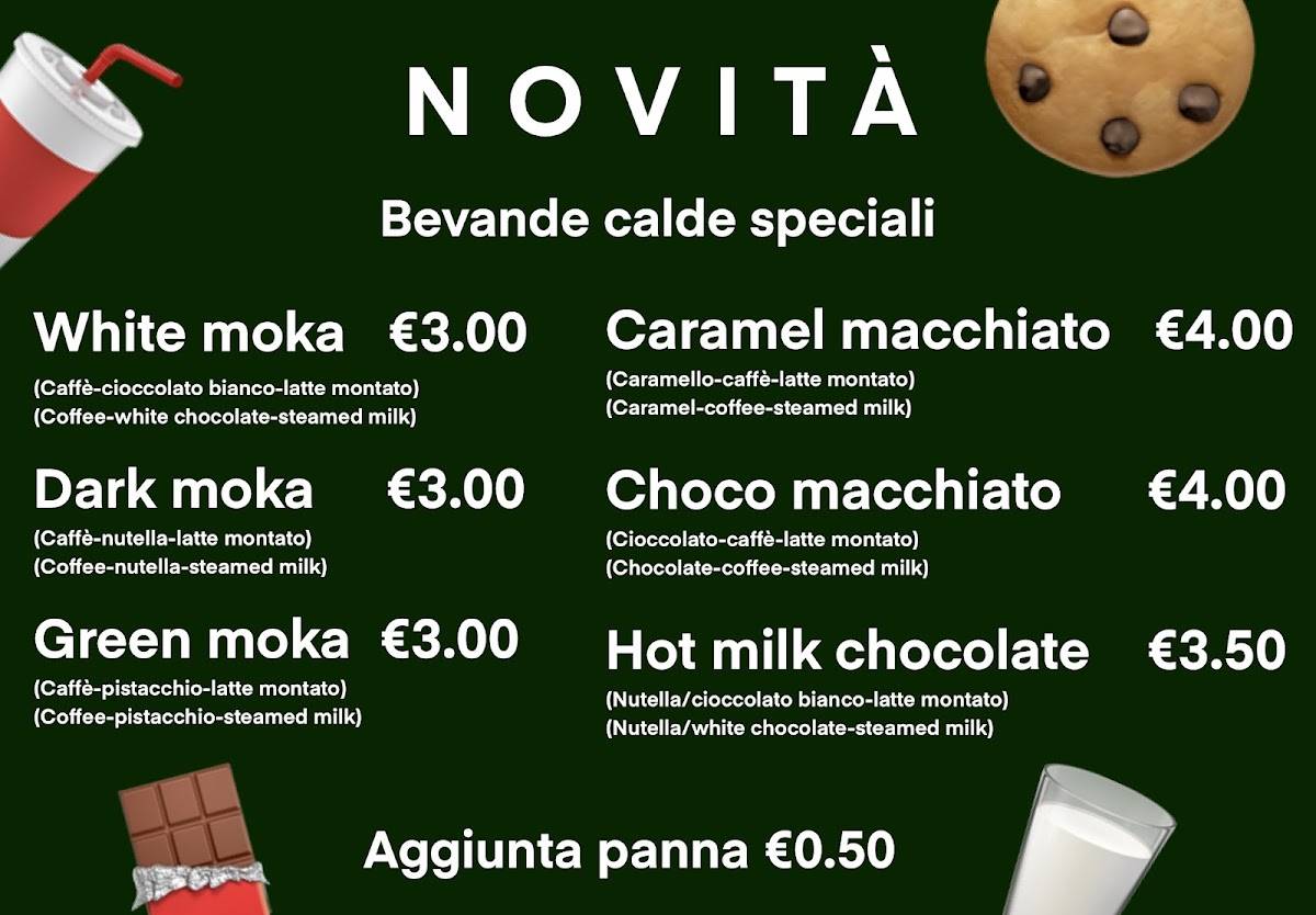 Menu di Caffè Agnesi 