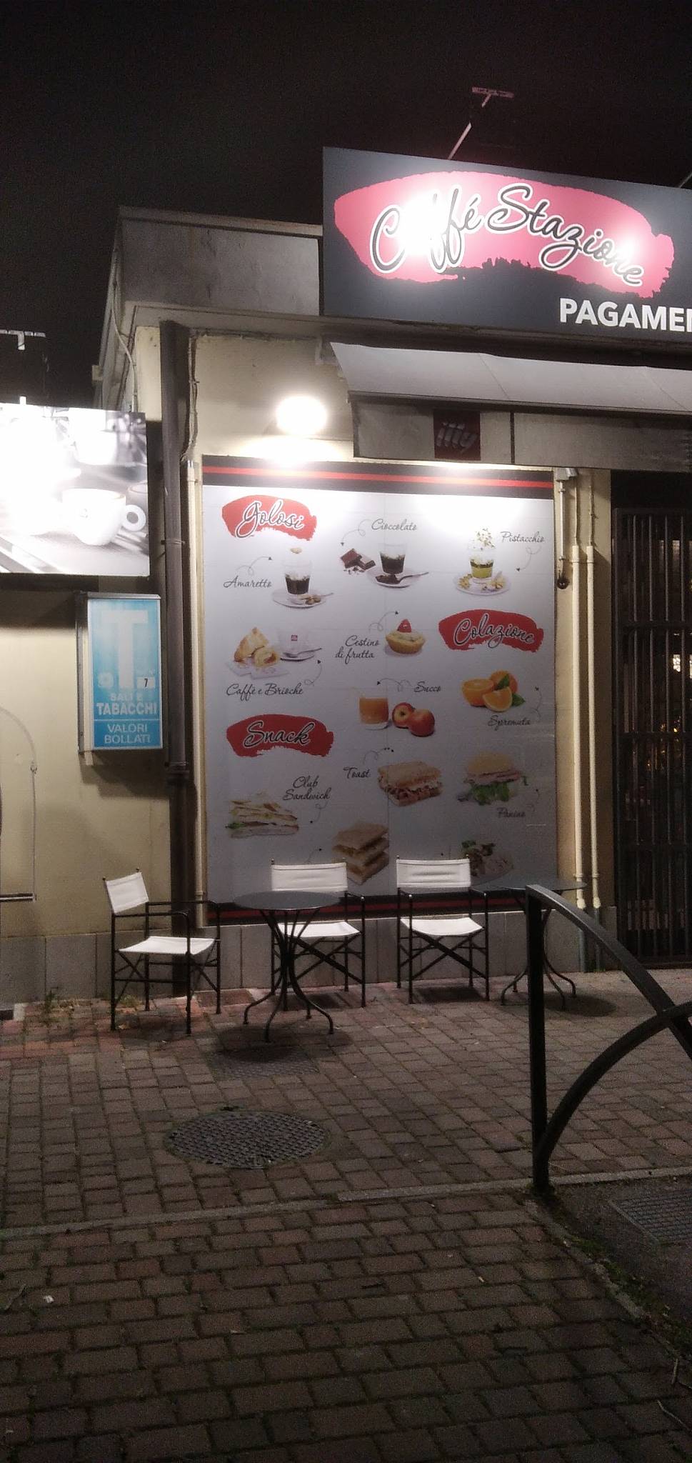 Menu di Caffè Stazione 
