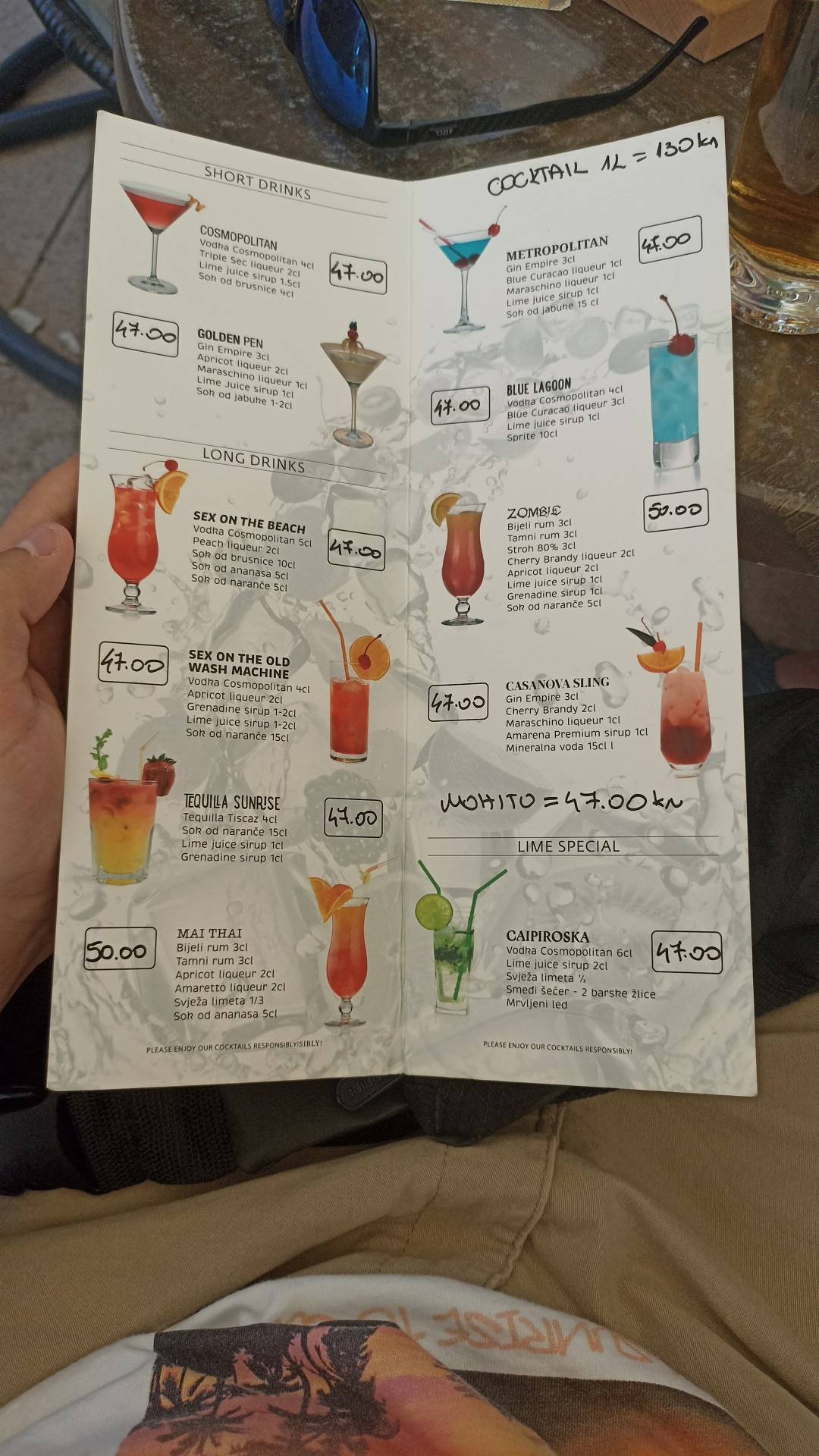 Menu di Caffe bar Riva 