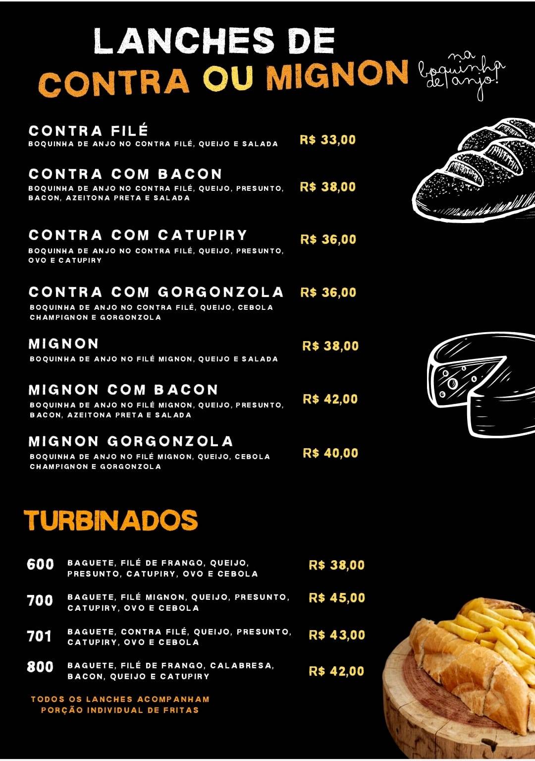Cannon Prime Auto Lanches cardápio
