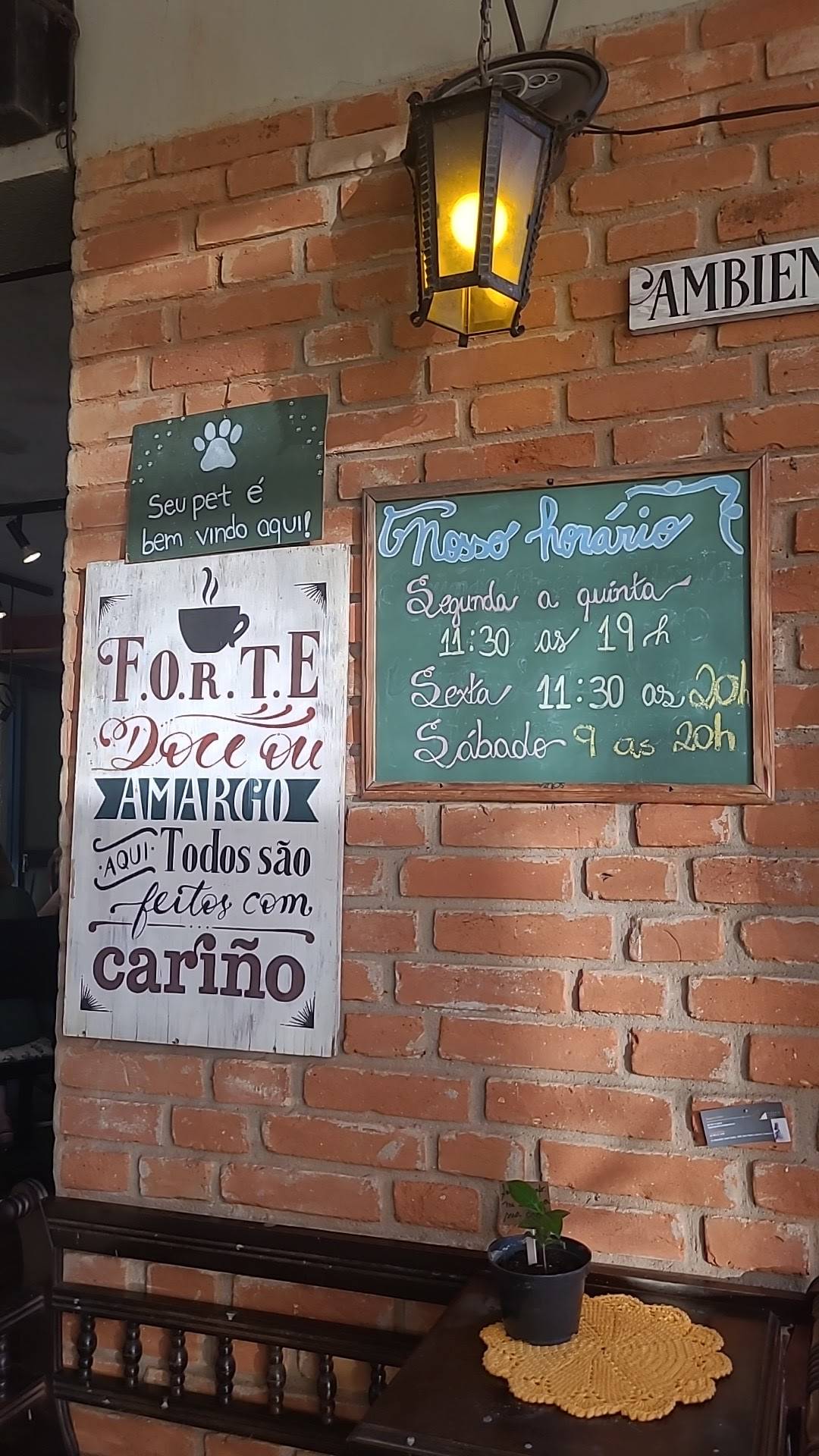 Café Cariño Cafeteria cardápio