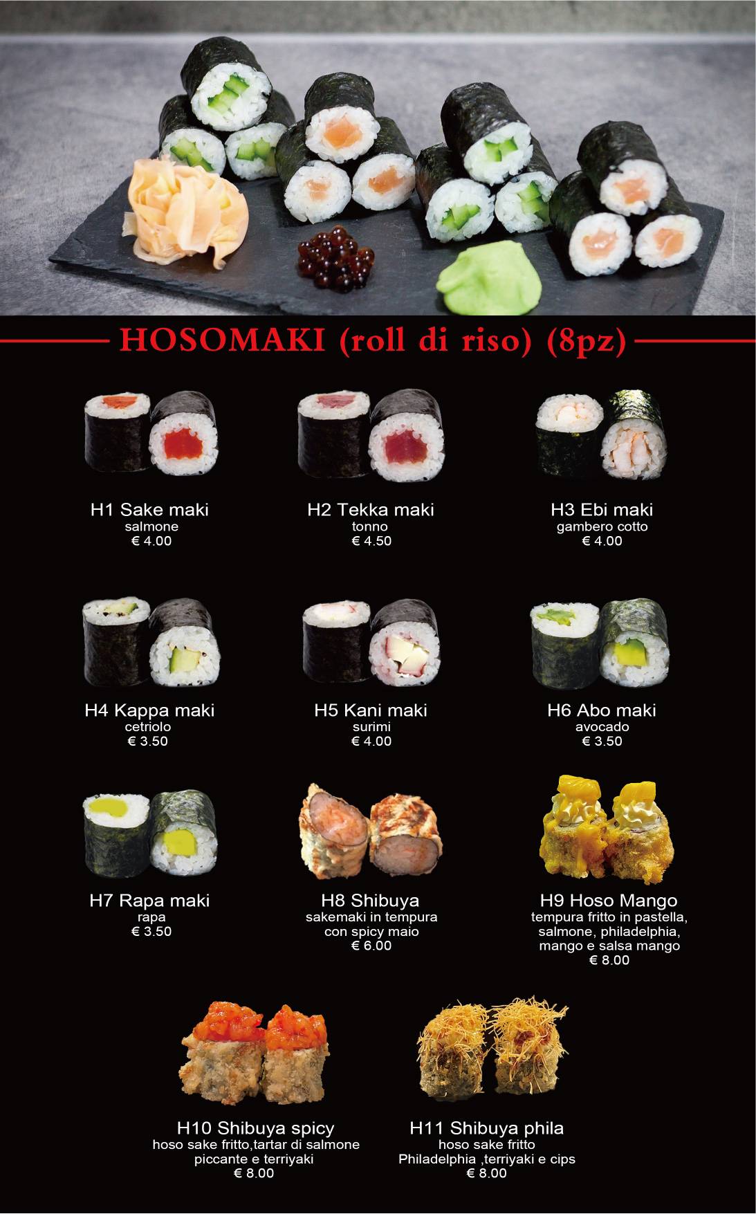 Menu di King Sushi 
