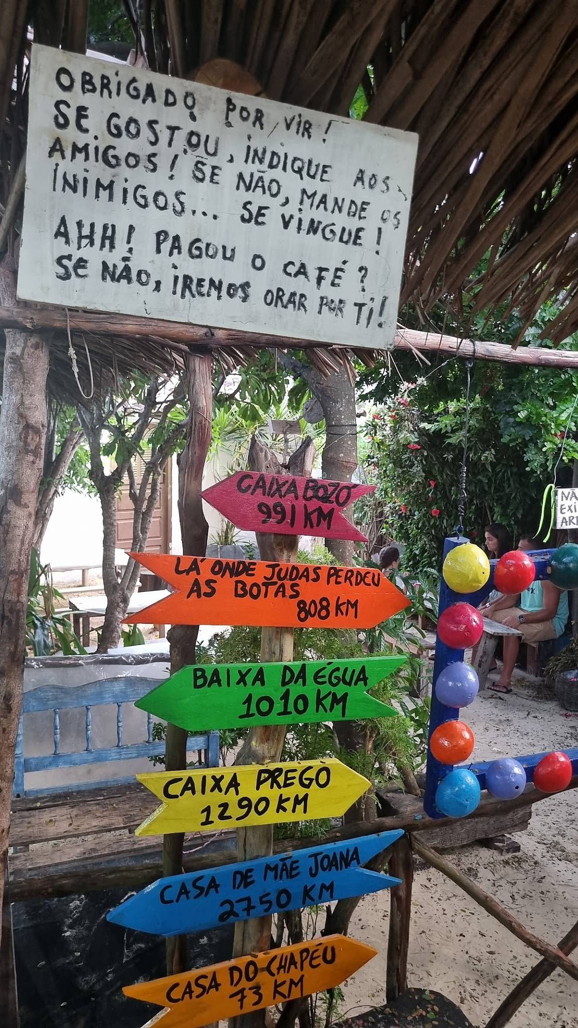 Casa da Tapioca cardápio