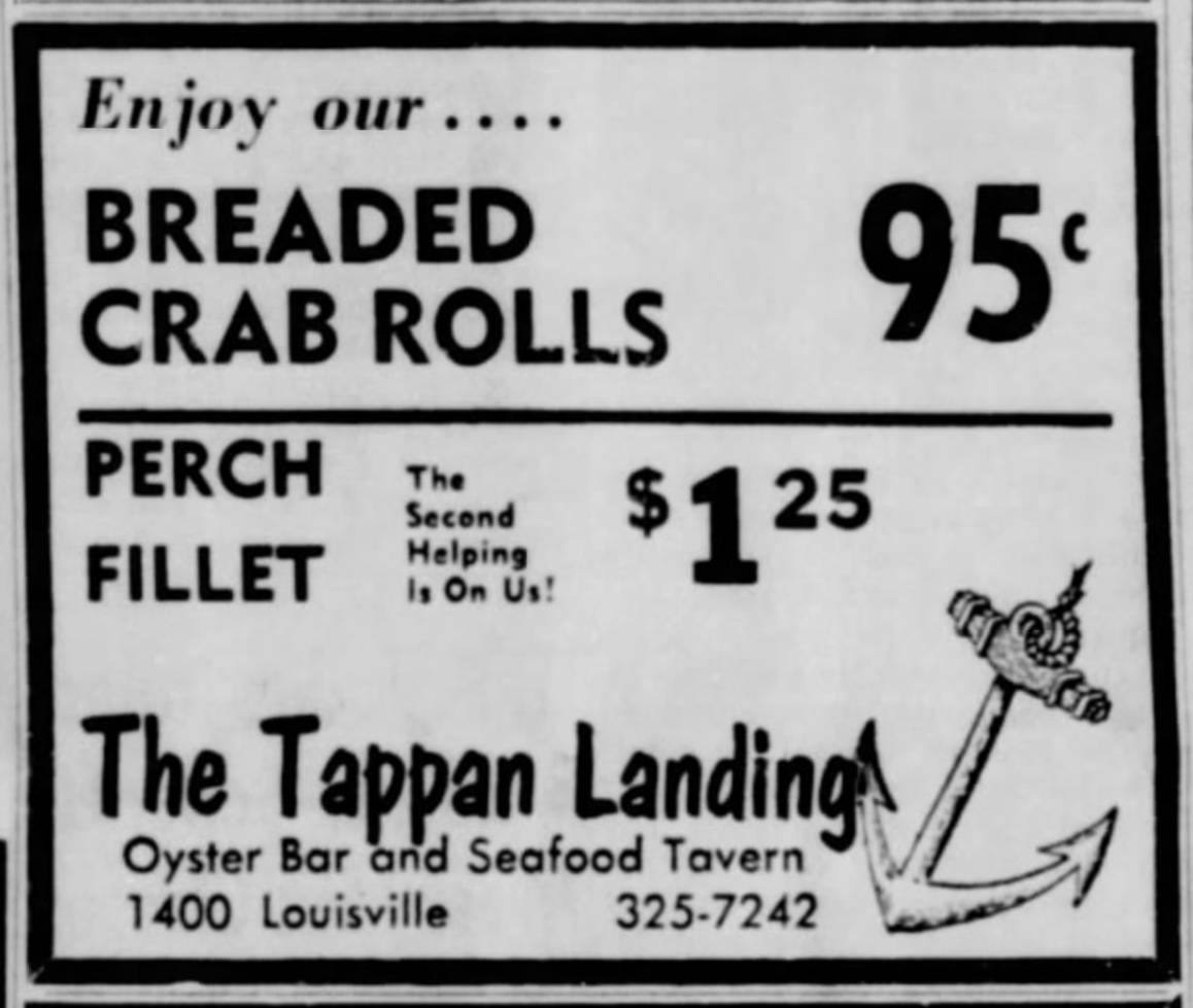 Menu at Catfish Cabin restaurant, Monroe, Louisville Ave