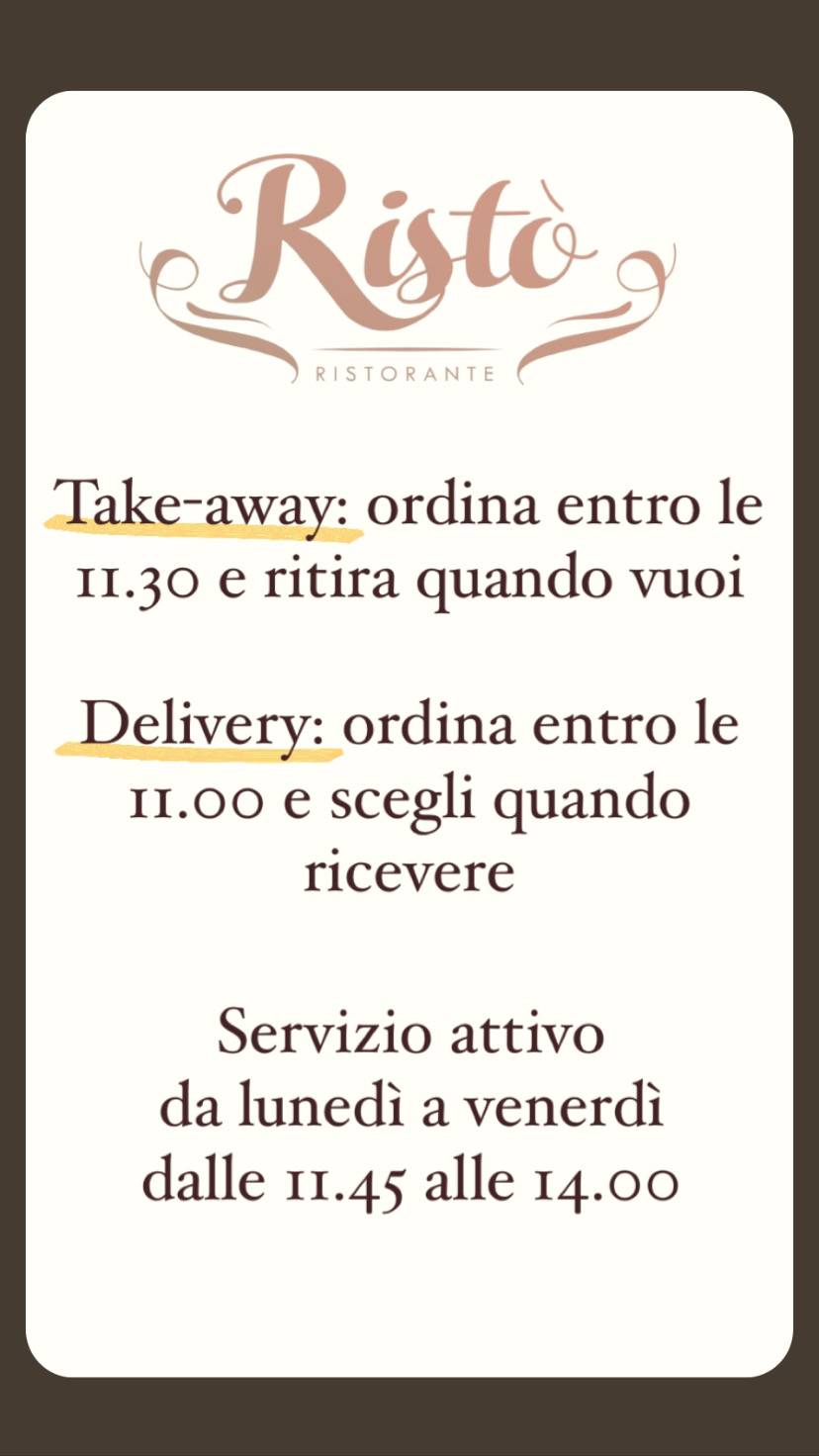 Menu di Center Park Ristò 