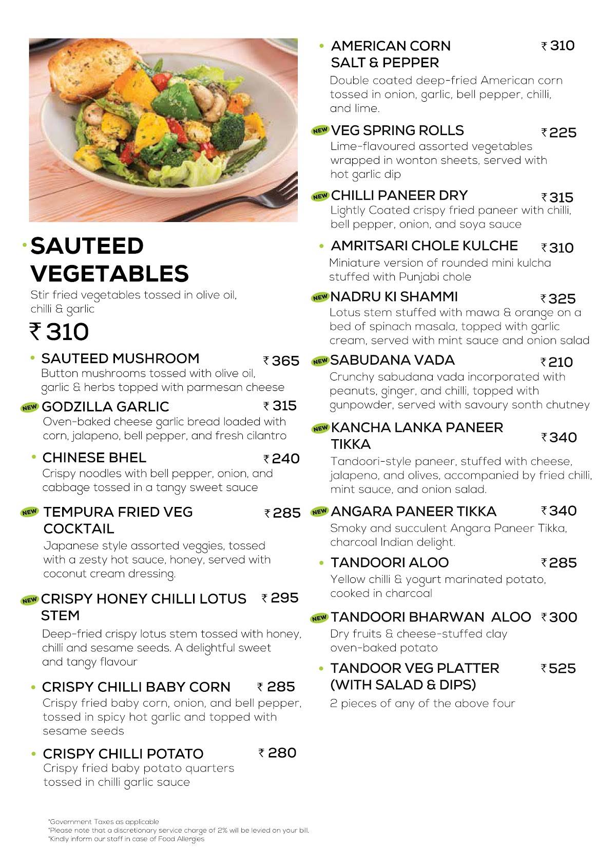 Chai Break - Siliguri menu