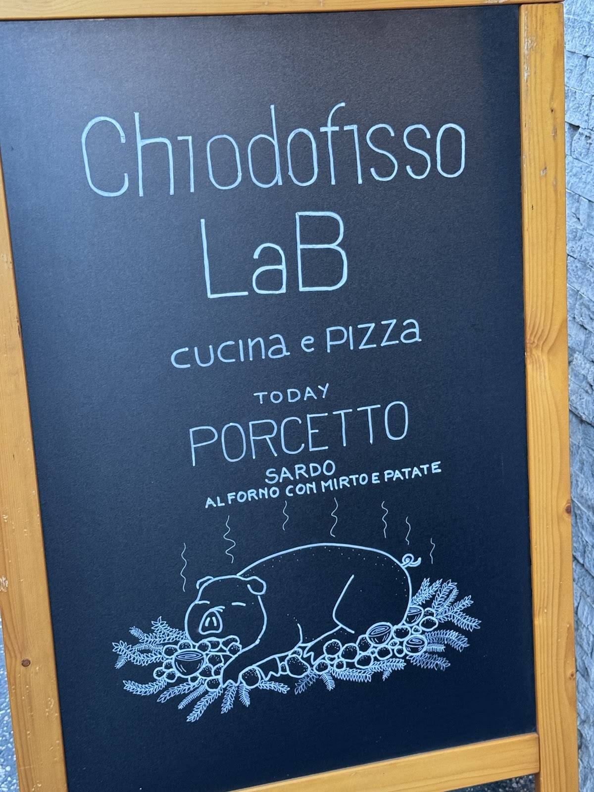 Menu di Chiodofisso LaB 
