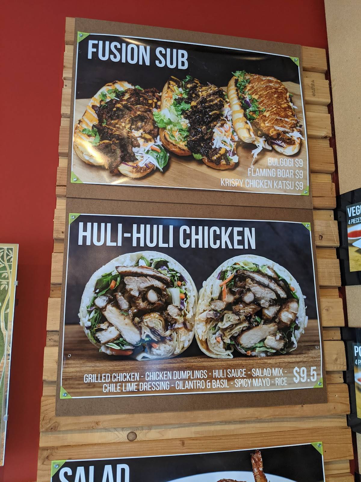 Menu at Chops restaurant, Everett, Hardeson Rd STE E