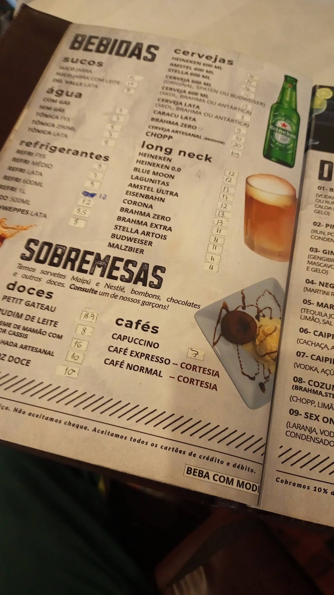 Churrascaria Roda Branca cardápio