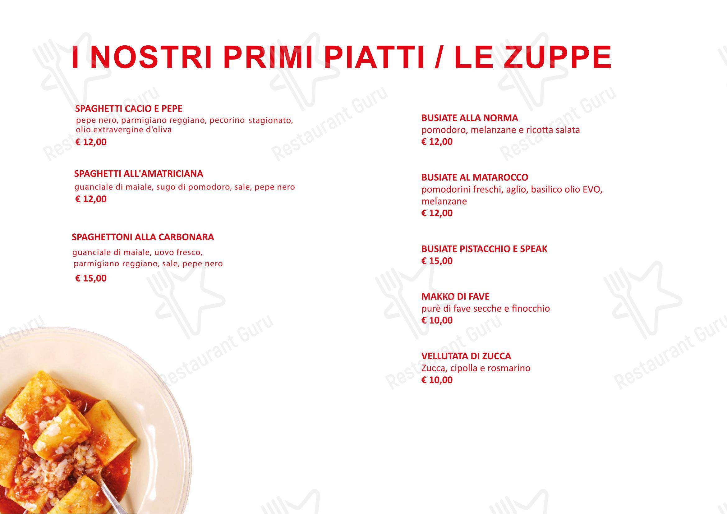 Menu pour Cibus Food Factory - Steak House, Norcineria, Cucina Sicula - Marsala - Menu