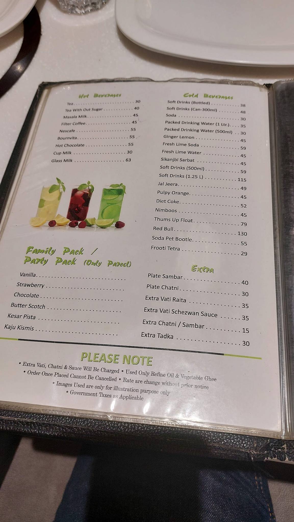 Classic pure veg Andheri East menu