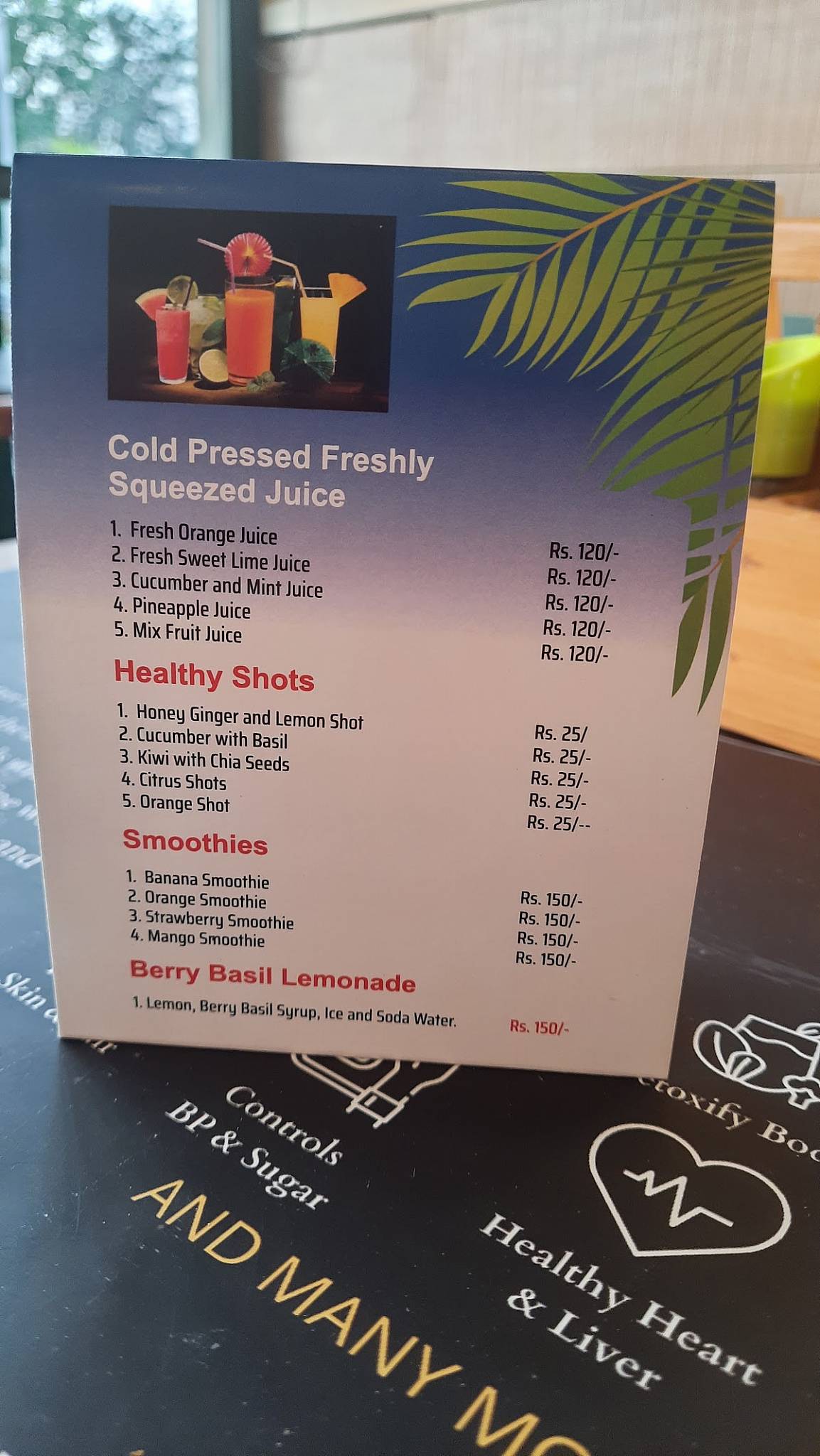 Conita menu