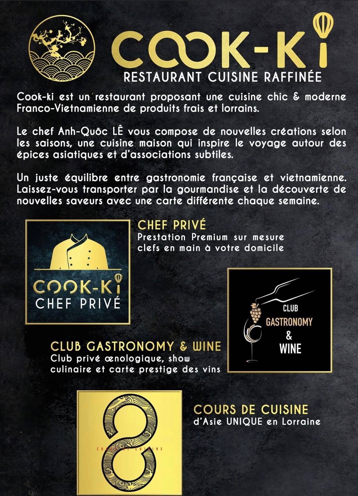 Menu de Cook-Ki