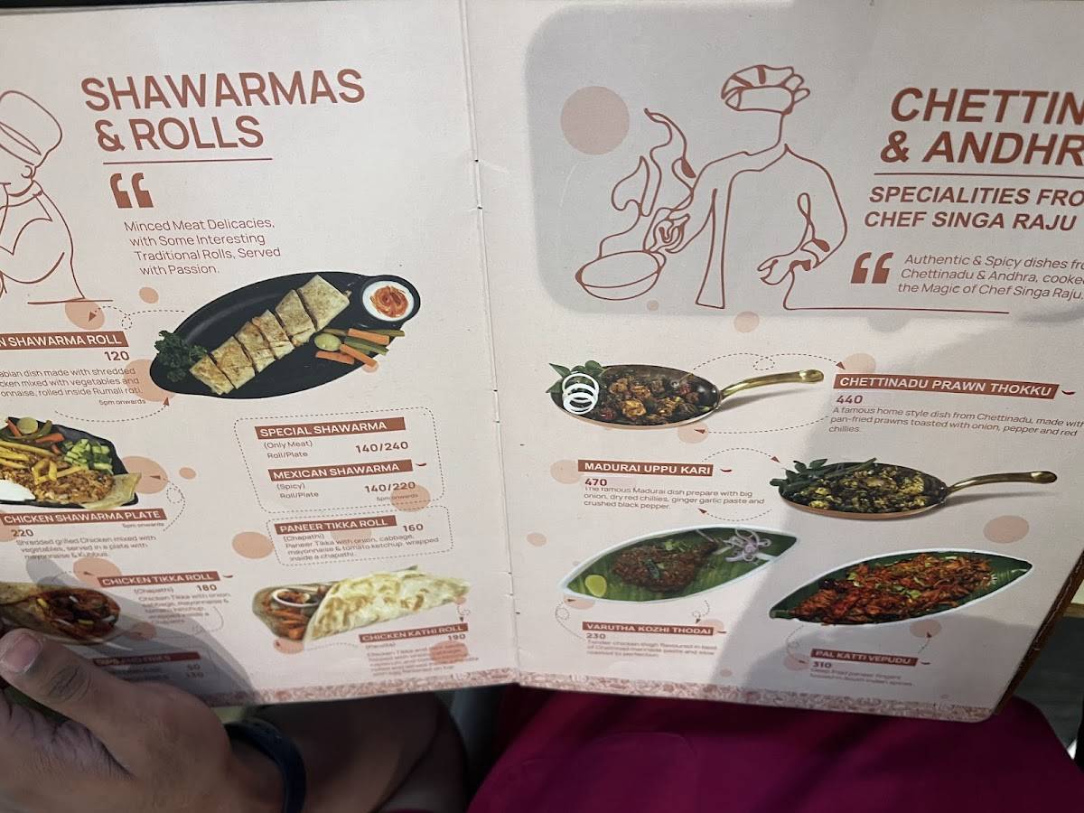 Copper Kitchen menu