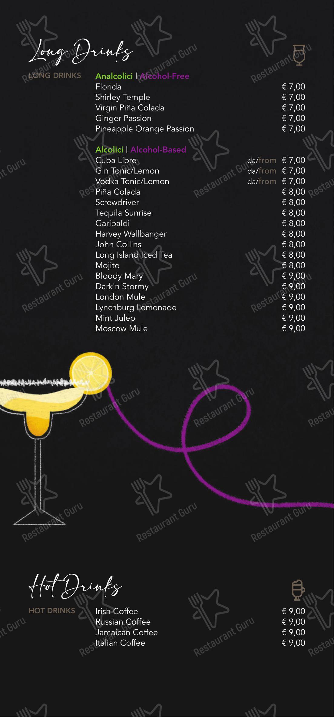 Основное меню per Ristorante Corso Como 52 in Limbiate
