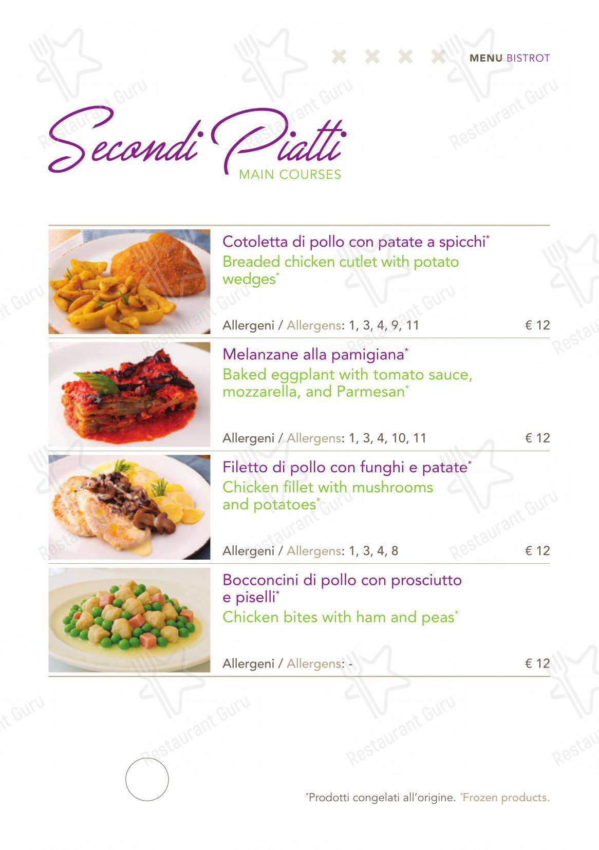 Ristorante Corso Como 52 in Limbiate - Menu
