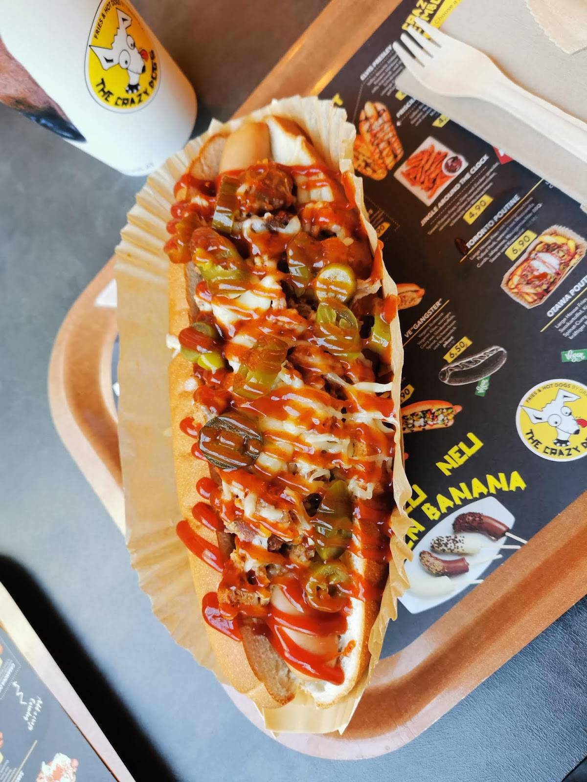 Speisekarte von Crazy Dogs restaurant, Seiersberg