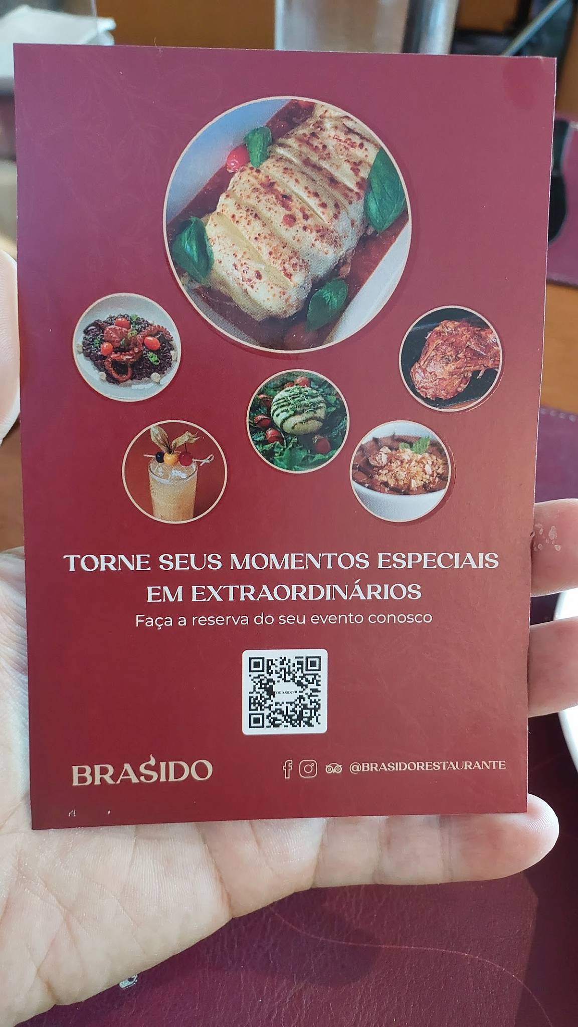 Brasido Restaurante cardápio