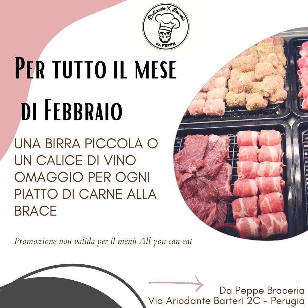 Menu di Da Peppe Rosticceria Braceria 