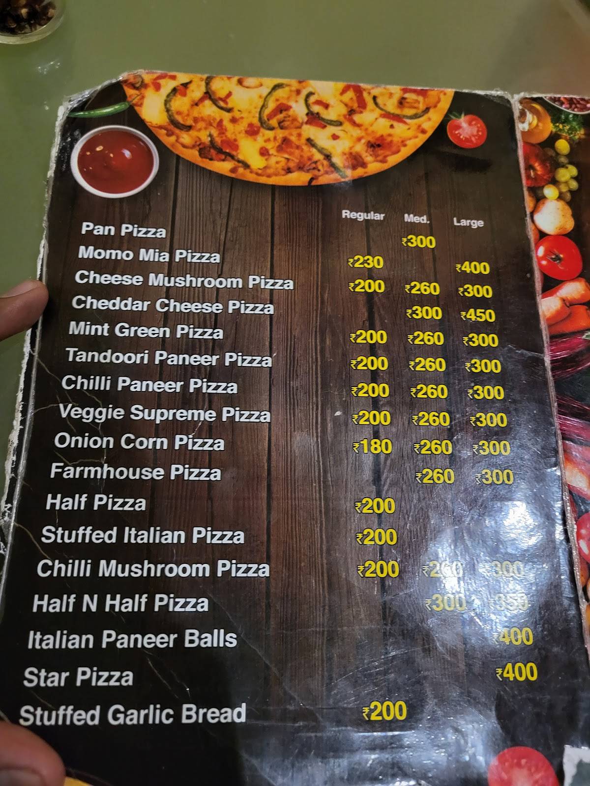 Dalgona Cafe menu