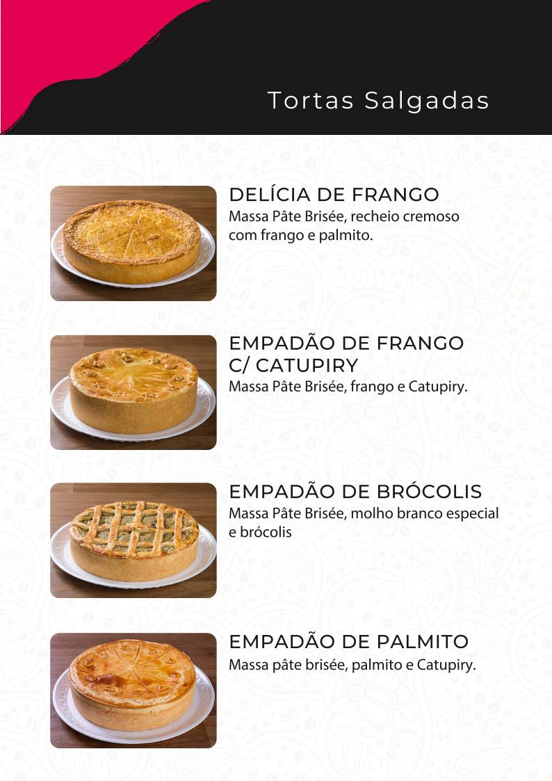 DaMay Café e Confeitaria cardápio